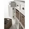 Nova Solo Halifax Contrast Buffet with 4 Baskets - Detail - Nova Solo Halifax Contrast Buffet with 4 Baskets - Detail