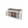 Nova Solo Halifax Contrast Buffet with 4 Baskets - Front Side Opened Angle