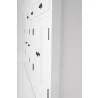 Nova Solo Halifax Buffet with 5 Doors, 3 Drawers - Closeup Side Angle - Nova Solo Halifax Buffet with 5 Doors, 3 Drawers - Closeup Side Angle
