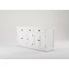 Nova Solo Halifax Buffet with 5 Doors, 3 Drawers - Front Side Angle - Nova Solo Halifax Buffet with 5 Doors, 3 Drawers - Front Side Angle