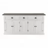 Nova Solo Halifax Accent Buffet, with 5 Doors - Front Angle - Nova Solo Halifax Accent Buffet, with 5 Doors - Front Angle