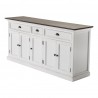 Nova Solo Halifax Accent Buffet, with 5 Doors - Front Side Angle