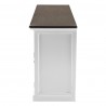 Nova Solo Halifax Accent Buffet, with 5 Doors - Side Angle