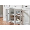 Nova Saolo Halifax Buffet with 4 Doors - 3 Drawers - Closeup Angle