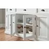 Nova Saolo Halifax Buffet with 4 Doors - 3 Drawers - Closeup Angle - Nova Saolo Halifax Buffet with 4 Doors - 3 Drawers - Closeup Angle
