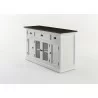 NovaSolo Halifax Mahogany Wood Buffet with 4 Doors 3 Drawers - NovaSolo Halifax Mahogany Wood Buffet with 4 Doors 3 Drawers