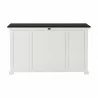 NovaSolo Halifax Mahogany Wood Buffet with 4 Doors 3 Drawers - NovaSolo Halifax Mahogany Wood Buffet with 4 Doors 3 Drawers