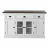 Nova Solo Halifax Accent Buffet, with 4 Glass Doors - 3 Drawers - Front Angle - Nova Solo Halifax Accent Buffet, with 4 Glass Doors - 3 Drawers - Front Angle