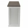 Nova Solo Halifax Accent Buffet, with 4 Glass Doors - 3 Drawers - Side Angle - Nova Solo Halifax Accent Buffet, with 4 Glass Doors - 3 Drawers - Side Angle