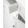 Nova Solo Buffet With 4 Doors 3 Drawers - Drawers opened Top Angled - Nova Solo Buffet With 4 Doors 3 Drawers - Drawers opened Top Angled