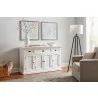 Nova Solo Halifax Buffet with 4 Doors 3 Drawers - Closeup Angle - Nova Solo Halifax Buffet with 4 Doors 3 Drawers - Closeup Angle