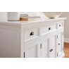 Nova Solo Buffet With 4 Doors 3 Drawers - Side Angled Lifestyle Shot