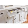 Nova Solo Halifax Buffet with 4 Doors 3 Drawers - Closeup Angle