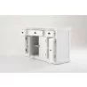 Nova Solo Buffet With 4 Doors 3 Drawers - Angled View With Drawers Opened - Nova Solo Buffet With 4 Doors 3 Drawers - Angled View With Drawers Opened