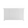 Nova Solo Buffet With 4 Doors 3 Drawers - Back - Nova Solo Buffet With 4 Doors 3 Drawers - Back