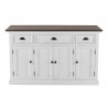 Nova Solo Halifax Buffet with 4 Doors 3 Drawers - Front View