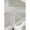 Nova Solo Halifax Buffet with 6 Glass Doors - Closeup Angle