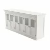 Nova Solo Halifax Buffet with 6 Glass Doors - Front Side Angle - Nova Solo Halifax Buffet with 6 Glass Doors - Front Side Angle