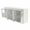 Nova Solo Halifax Buffet with 6 Glass Doors - Front Angle - Nova Solo Halifax Buffet with 6 Glass Doors - Front Angle