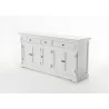 Nova Solo Provence Buffet with 5 Doors - Angled - Nova Solo Provence Buffet with 5 Doors - Angled