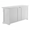 Nova Solo Provence Buffet, with 5 Doors and 3 Drawers - Back Side Angle - Nova Solo Provence Buffet, with 5 Doors and 3 Drawers - Back Side Angle