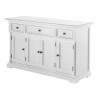 Nova Solo Provence Buffet, with 4 Doors and 3 Drawers - Front Side Angle