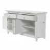 Nova Solo Skansen Buffet, with 4 Doors - Front Side Opened Angle - Nova Solo Skansen Buffet, with 4 Doors - Front Side Opened Angle