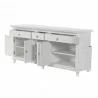 Nova Solo Skansen Buffet, with 5 Doors - Front Side Opened Angle - Nova Solo Skansen Buffet, with 5 Doors - Front Side Opened Angle