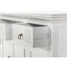 Nova Solo Skansen Buffet, with 4 Doors - 3 Drawers - Closeup Angle