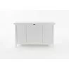 Nova Solo Skansen Buffet, with 4 Doors - 3 Drawers - Back Angle - Nova Solo Skansen Buffet, with 4 Doors - 3 Drawers - Back Angle