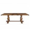 Alpine Furniture Manchester Dining Table in Natural - Front Angle