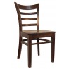 LADDER BACK Wood Chair 8641 - Solid Wood