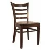 LADDER BACK Wood Chair 8641 - Solid Wood - LADDER BACK Wood Chair 8641 - Solid Wood