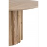 Essentials for Living Roma 54" Round Dining Table - Side Closeup Angle