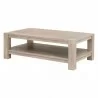 Essentials for Living Dovetail Upholstered Coffee Table - Front Side Angle - Essentials for Living Dovetail Upholstered Coffee Table - Front Side Angle