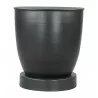 Baku Side Table Black - Front - Baku Side Table Black - Front