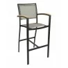 Aluminum Barstool - Grey - Aluminum Barstool - Grey