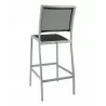 Aluminum Barstool - Black - Back - Aluminum Barstool - Black - Back