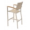 Aluminum Barstool - Natural