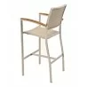 Aluminum Barstool - Natural - Aluminum Barstool - Natural