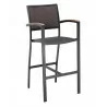 Aluminum Barstool - Black Java - Aluminum Barstool - Black Java