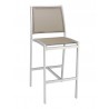 Aluminum Barstool - Silver Mocha