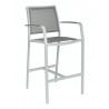 Aluminum Barstool - BAL-5724A -  Silver Frame