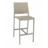 Aluminum Barstool - BAL-5725S - Gray - Aluminum Barstool - BAL-5725S - Gray