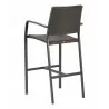 Aluminum Barstool - BAL-5725A - Anthracite Black - Back - Aluminum Barstool - BAL-5725A - Anthracite Black - Back