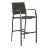 Aluminum Barstool - BAL-5725A - Anthracite Black - Aluminum Barstool - BAL-5725A - Anthracite Black