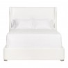 Essentials For Living Balboa Queen Bed in LiveSmart Peyton Pearl and Natural Gray - Front