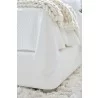 Essentials For Living Balboa Queen Bed in LiveSmart Peyton Pearl and Natural Gray - Arm Side - Essentials For Living Balboa Queen Bed in LiveSmart Peyton Pearl and Natural Gray - Arm Side