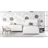 Essentials For Living Balboa Queen Bed in LiveSmart Peyton Pearl and Natural Gray - Lifestyle