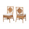 bali & pari Abagale Natural Rattan 2-Piece Dining Chair Set - angled - bali & pari Abagale Natural Rattan 2-Piece Dining Chair Set - angled